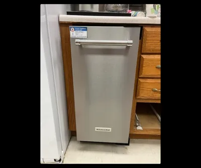Professional dishwasher installation in New Bern kitchen