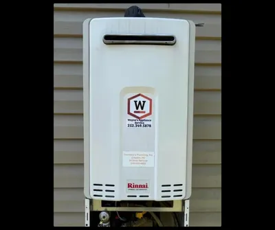 Tankless water heater installation and service